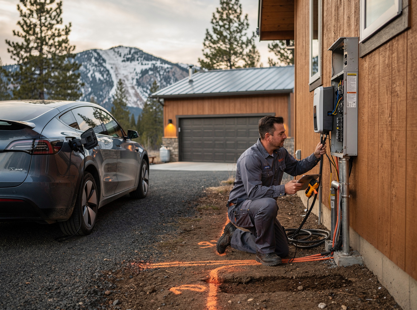 Electric Vehicle Charger Installation Considerations In La Pine
