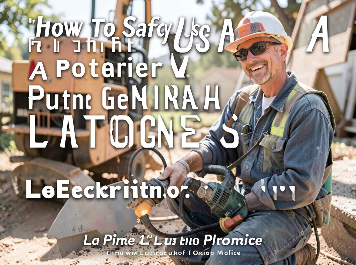 How To Safely Use A Portable Generator During La Pine Outages