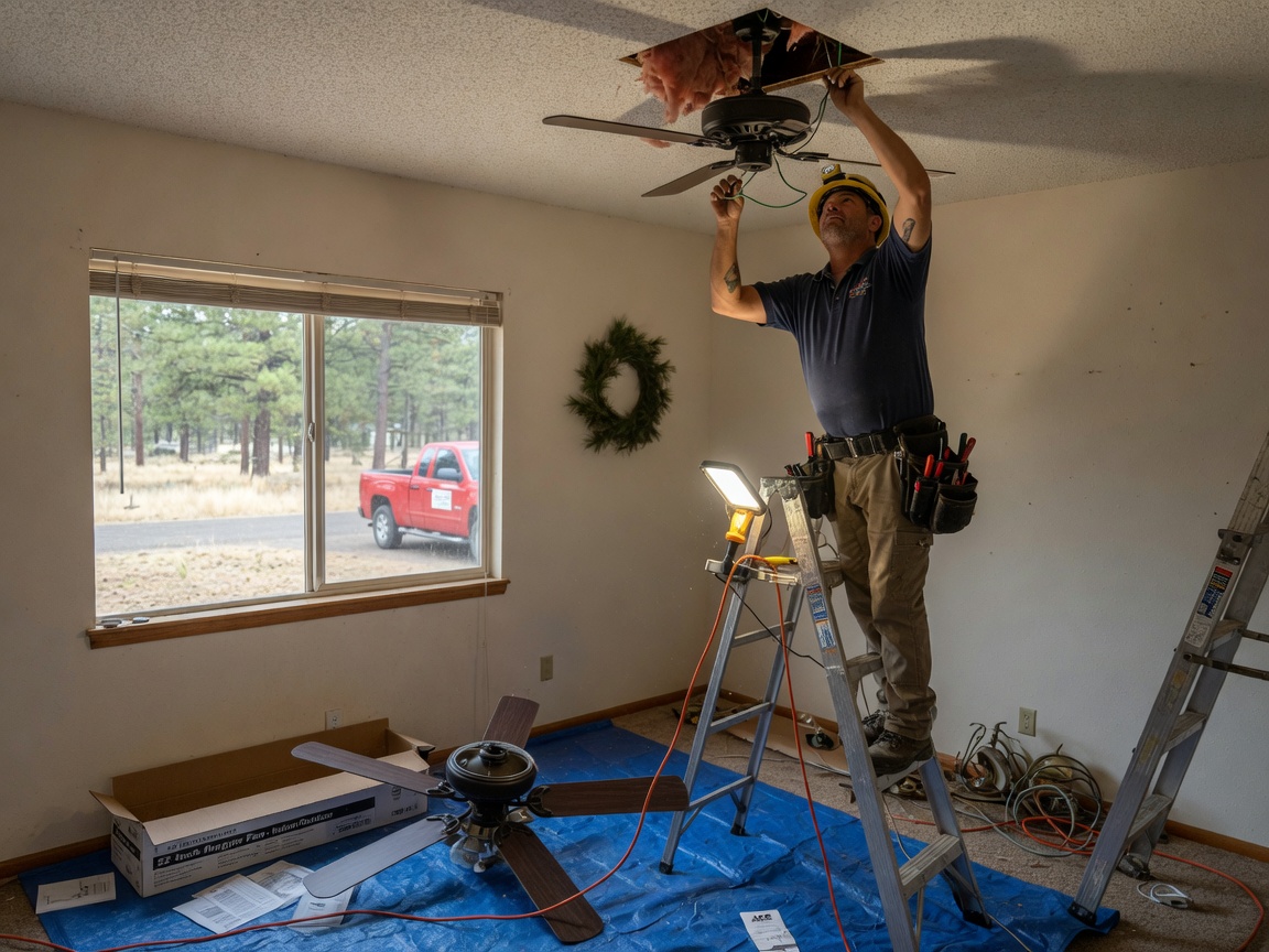 Ceiling Fan Installation in La Pine, OR