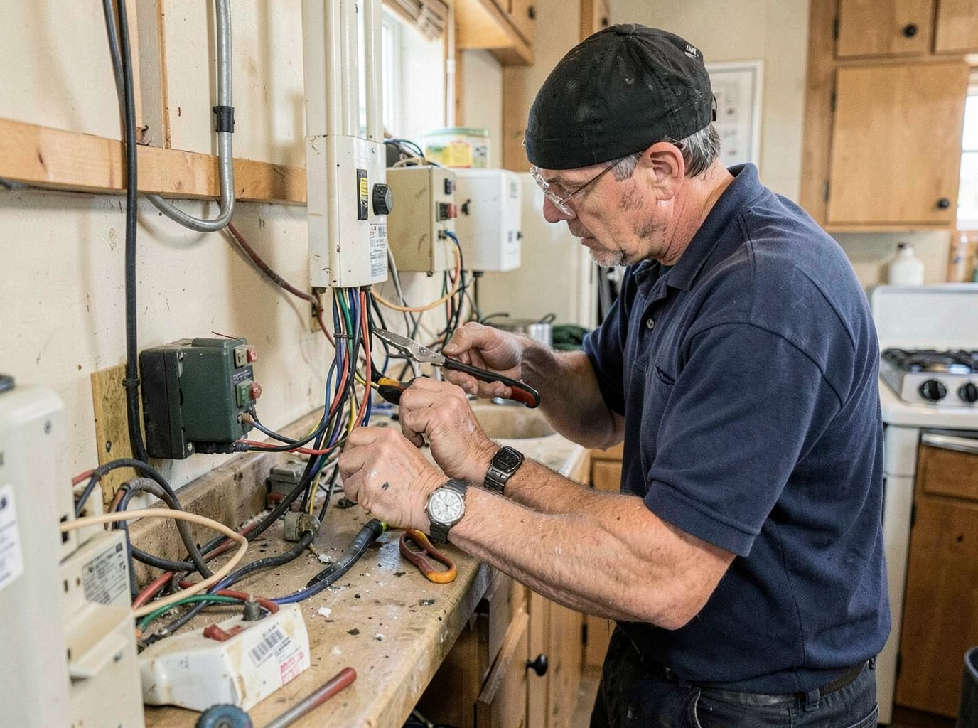 Kitchen Electrical Wiring in La Pine, OR