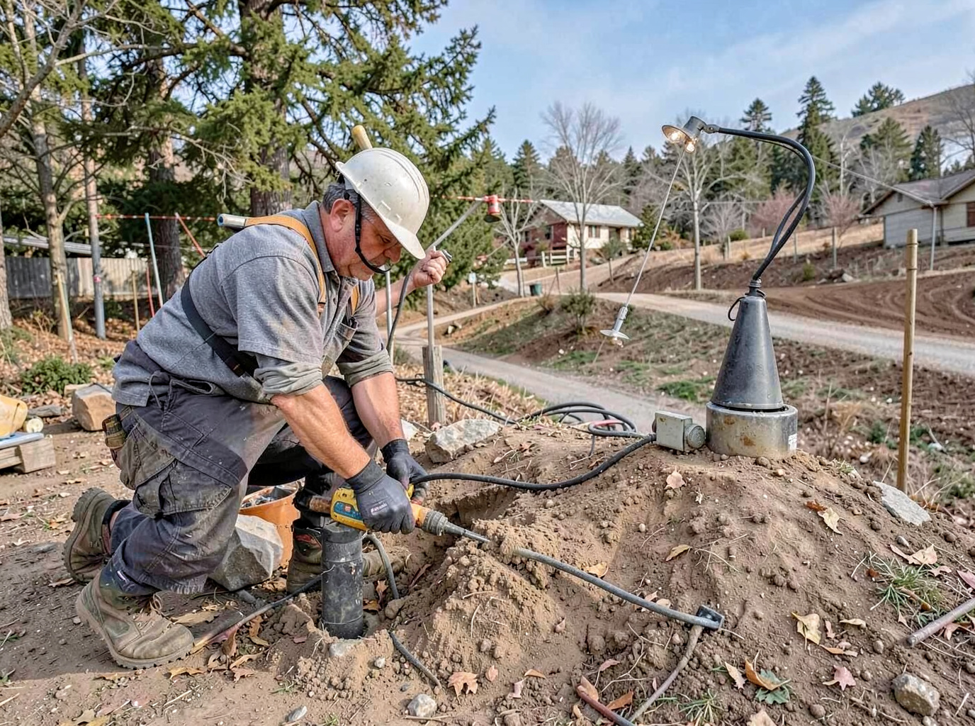 Landscape Lighting Installation in La Pine, OR