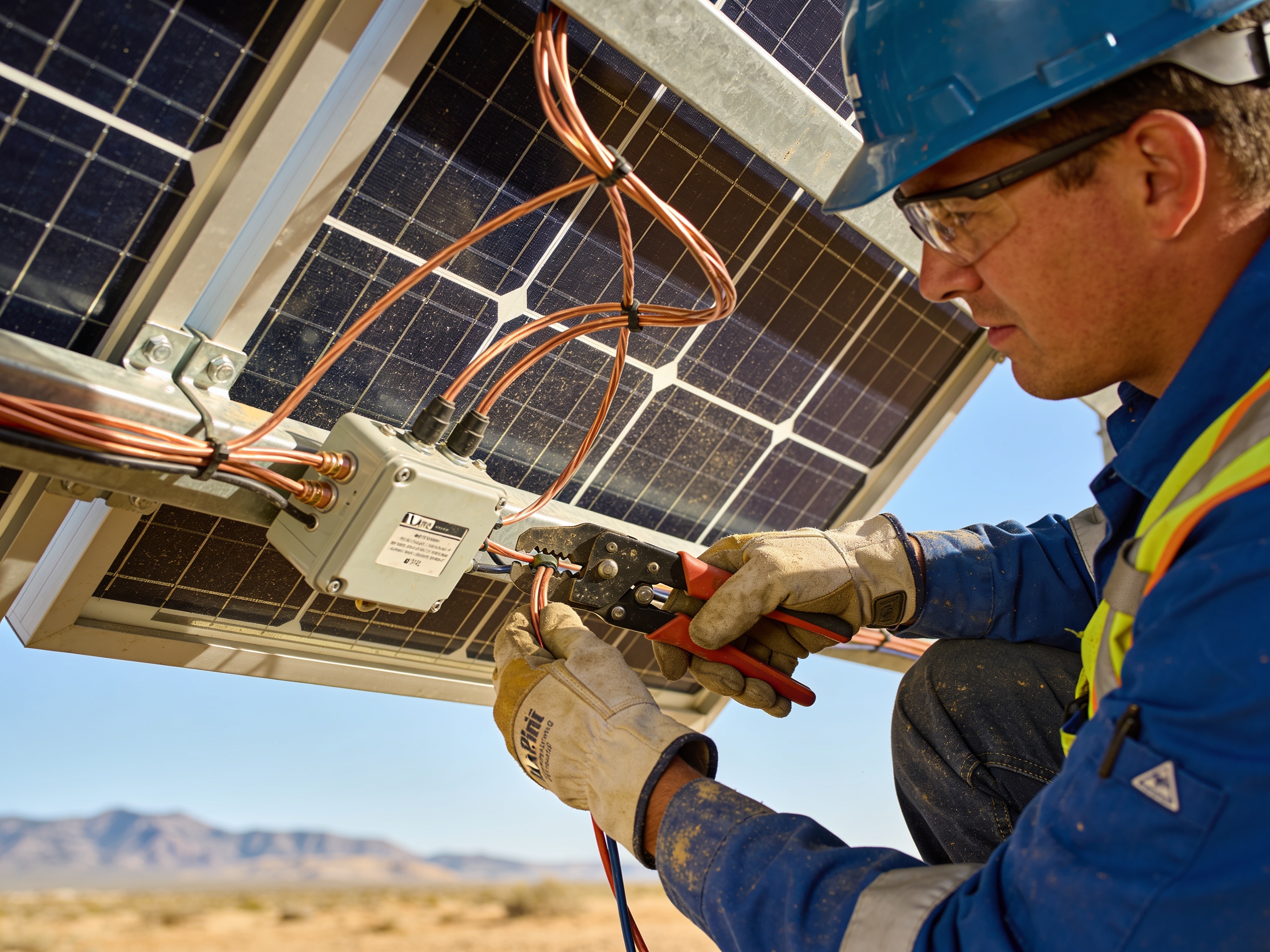 Solar Panel Electrical Connection in La Pine, OR